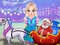 Igra Mali Elsa Clean Božični voziček spletu