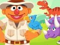 Igra 123 Sesame Street: Dnevna nega Ernie's Dinosaurus  spletu