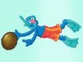 Igra 123 Sesame Street: podvodni umivalnik ali plavut  spletu