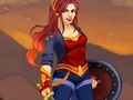 Igra Amazon Warrior Wonder Woman se obleče spletu