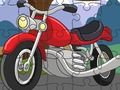 Igra Jigsaw motocikla motoristov  spletu