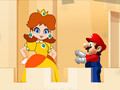 Igra Mario se sreča s breskev  spletu