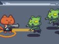 Igra Cat Gunner vs zombiji spletu