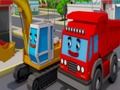 Igra Tovornjaki in Digger Jigsaw  spletu
