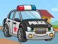 Igra Jigsaw policijskih avtomobilov  spletu