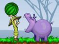 Igra Feed hippo spletu