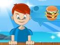 Igra Burger na plaži spletu