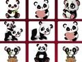 Igra Srčkan izziv spomina Panda  spletu