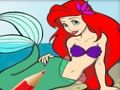 Igra Igra za barvanje princese Mermaid  spletu
