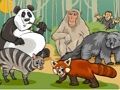Igra Safari za prostoživeče živali Pet razlik  spletu