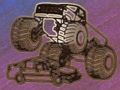 Igra Monster Trucks obarvanje  spletu