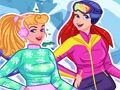 Igra Princesa Zimski športi  spletu
