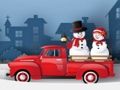 Igra Sestavljanka Xmas Trucks  spletu