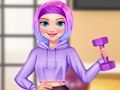 Igra #GetFit princesa vadba spletu