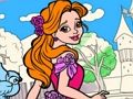 Igra Obarvaj me princesa  spletu