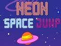 Igra Neon Space Skok spletu