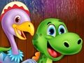 Igra Pobarvanke dinozavrov  spletu