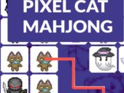 Igra Mačji mahjong Pixel  spletu