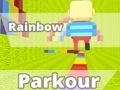 Igra Kogama Rainbow Parkour spletu