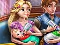 Igra Družinski dan dvojčkov Rapunzel  spletu