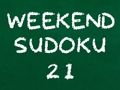 Igra Sudoku za vikend 21  spletu