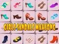 Igra Sandale za dekleta Mahjong  spletu