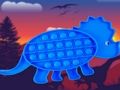 Igra Dinozaver Pop It Jigsaw  spletu