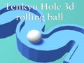 Igra 3D valjarska žoga Tenkyu Hole  spletu