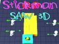 Igra Žaga Stickman 3D  spletu