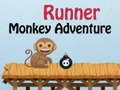 Igra Runner Monkey Adventure spletu