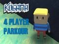 Igra Kogama Parkour za 4 igralce  spletu
