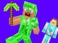 Igra Minecraft: Creeper proti Endermanu  spletu