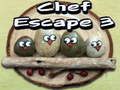 Igra Chef Escape 3 spletu
