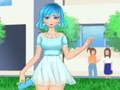 Igra Elegantna obleka za anime  spletu