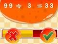 Igra Igra resnične in lažne matematike  spletu