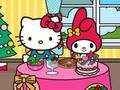 Igra Hello Kitty and Friends Božična večerja  spletu