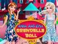 Igra Anna in Elsa Arendelle Ball  spletu