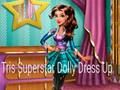 Igra Tris Superstar Dolly se oblači spletu