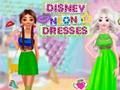 Igra Disney neonske obleke  spletu