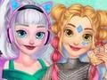 Igra Moda prihodnosti Elsa in Rapunzel  spletu