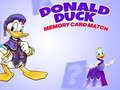 Igra Ujemanje spominske kartice Donalda Ducka  spletu