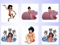 Igra Ujemanje pomnilniške kartice Mowgli spletu