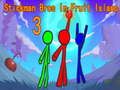 Igra Stickman Bros na sadnem otoku 3 spletu