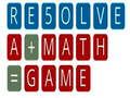 Igra Reši matematično igro  spletu