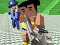 Igra GunGame streljanje vojskovanja: blokov gangster  spletu