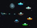 Igra UFO vesoljska streljačina  spletu