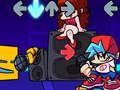 Igra Friday Night Funkin proti Geometry Dash  spletu