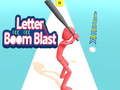 Igra Pisma Boom Blast spletu