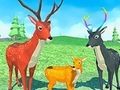 Igra Družina živali z jeleni simulator spletu