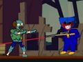 Igra Huggy Wuggy proti zombijem  spletu